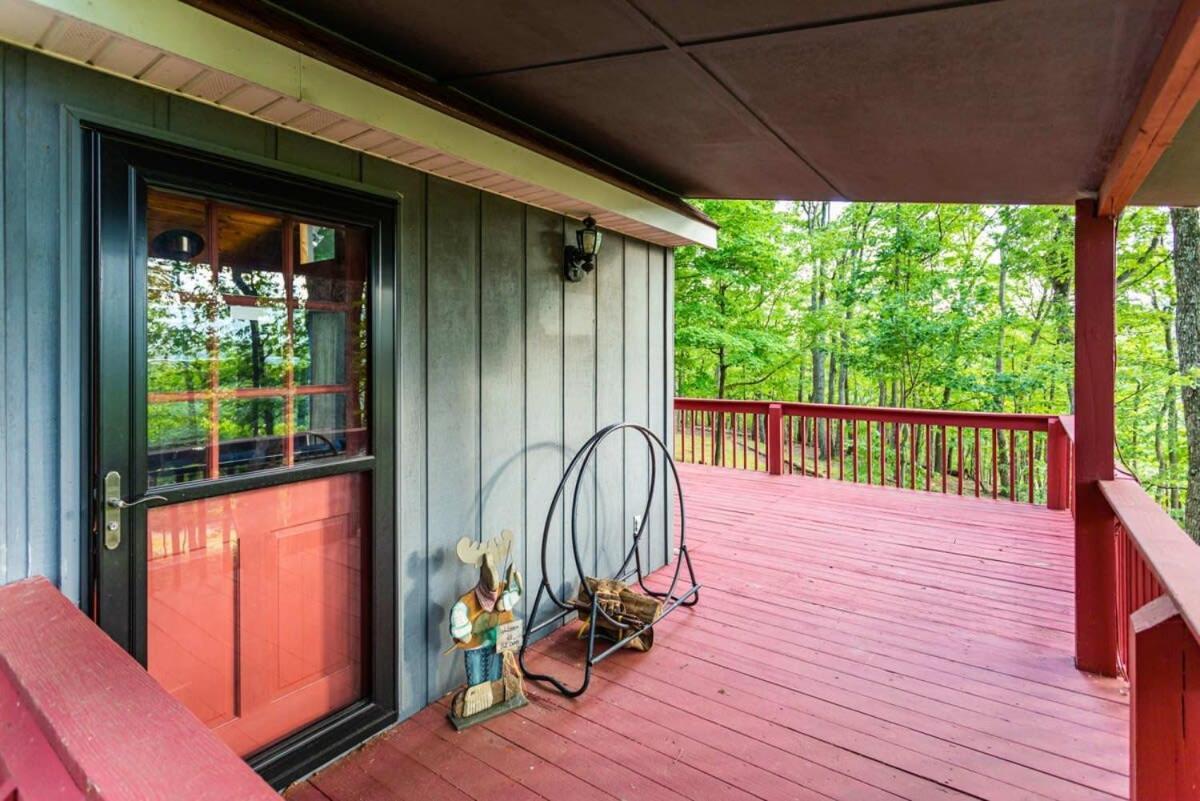 Hot Tub, Large Deck, Wifi, Fire Pit At Chalet Cabin Morton Grove Ngoại thất bức ảnh